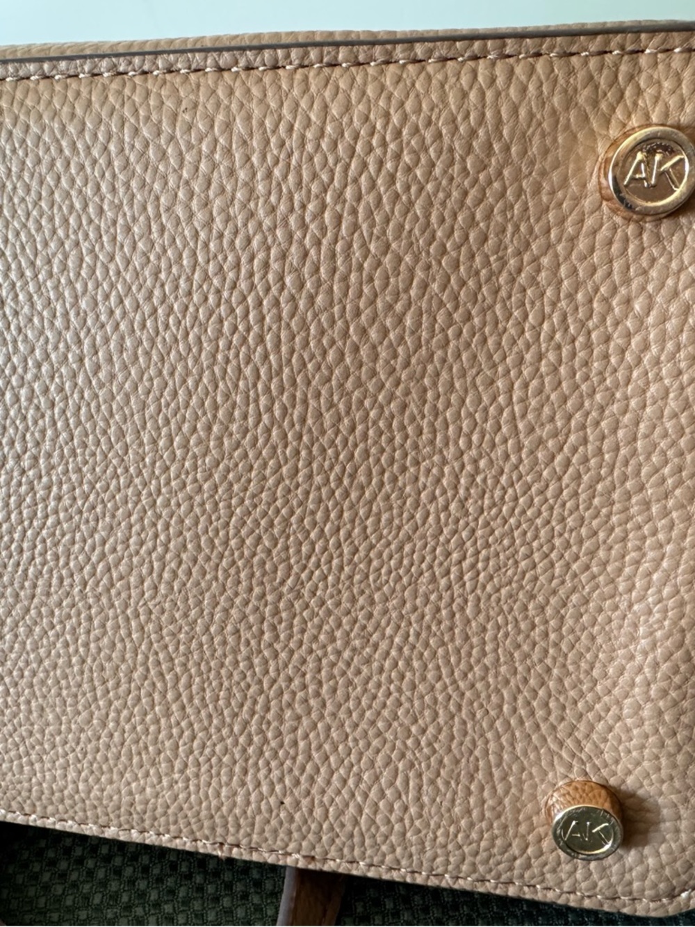 Anne Klein Nude-Beige Structured Work large Tote - Picture 5 of 16